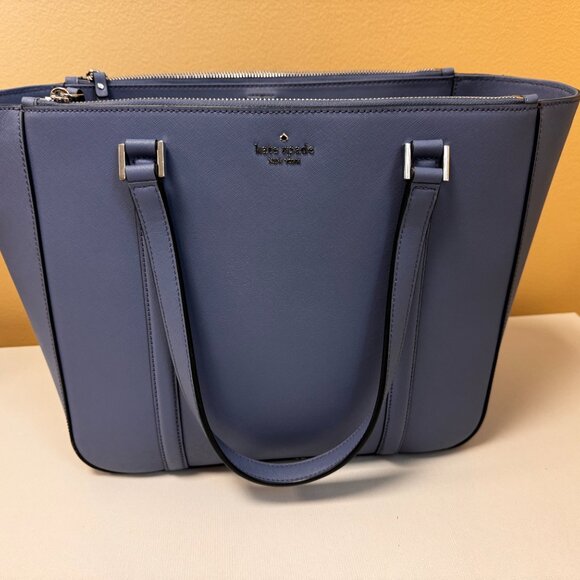 NWOT...kate spade LG, Newbury Lane Briar Tote Blueberry Cobbler - Picture 2 of 5